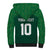 Custom Ireland Rugby Go Shamrocks Sherpa Hoodie - Wonder Print Shop