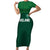 Custom Ireland Rugby Go Shamrocks Short Sleeve Bodycon Dress - Wonder Print Shop