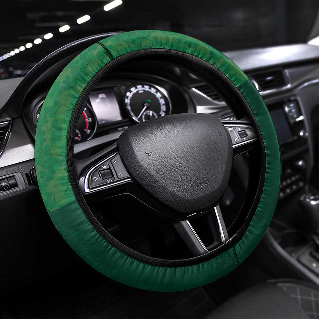 Ireland Rugby Go Shamrocks Steering Wheel Cover - Wonder Print Shop
