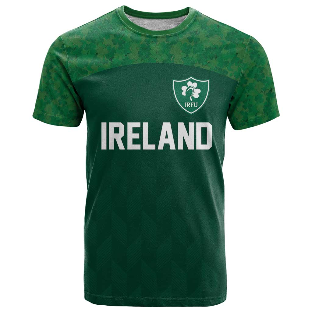 Custom Ireland Rugby Go Shamrocks T Shirt - Wonder Print Shop