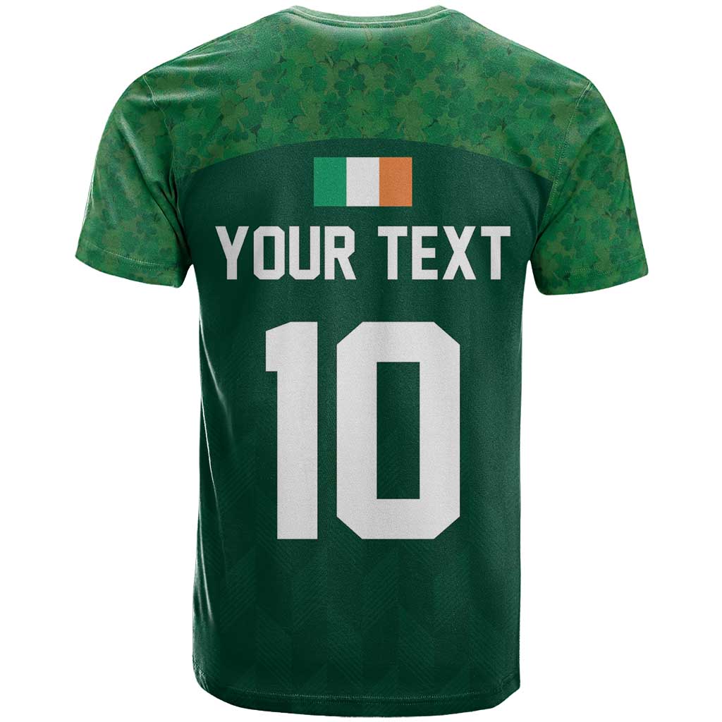 Custom Ireland Rugby Go Shamrocks T Shirt - Wonder Print Shop