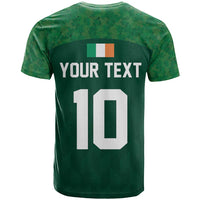 Custom Ireland Rugby Go Shamrocks T Shirt - Wonder Print Shop