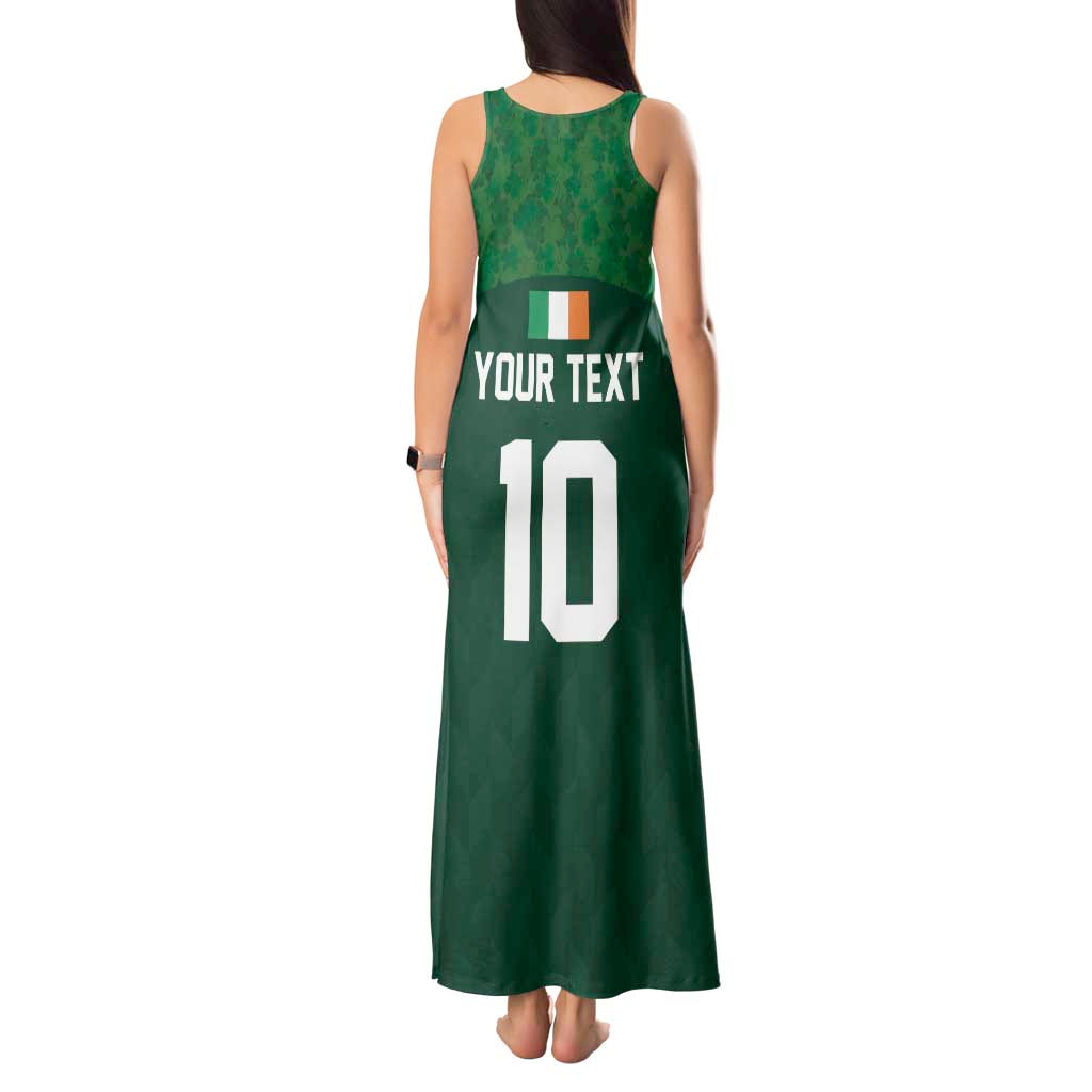 Custom Ireland Rugby Go Shamrocks Tank Maxi Dress - Wonder Print Shop