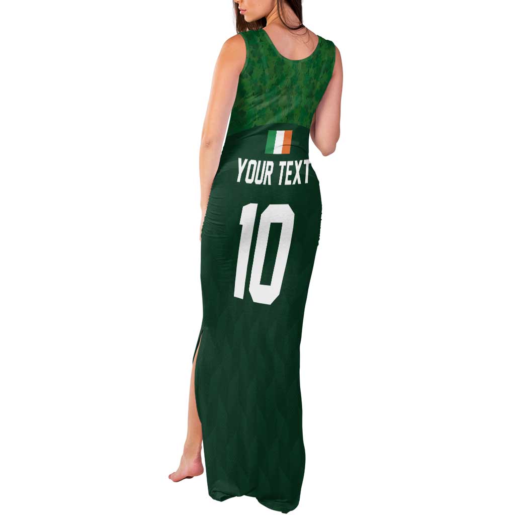 Custom Ireland Rugby Go Shamrocks Tank Maxi Dress - Wonder Print Shop