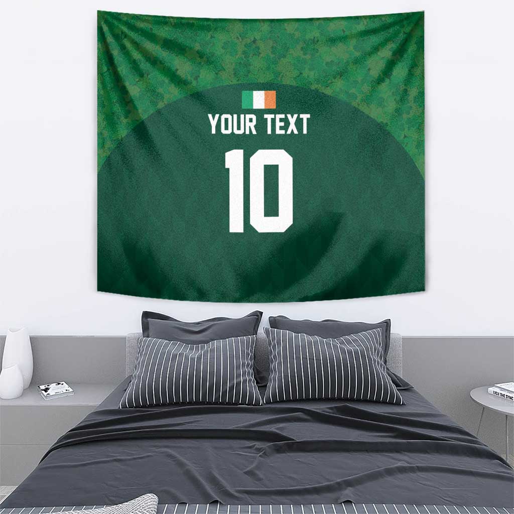 Custom Ireland Rugby Go Shamrocks Tapestry - Wonder Print Shop
