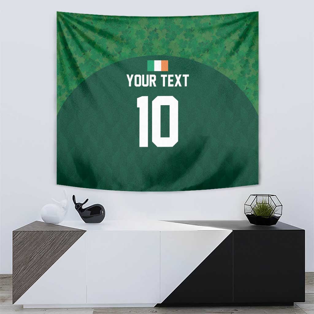 Custom Ireland Rugby Go Shamrocks Tapestry - Wonder Print Shop