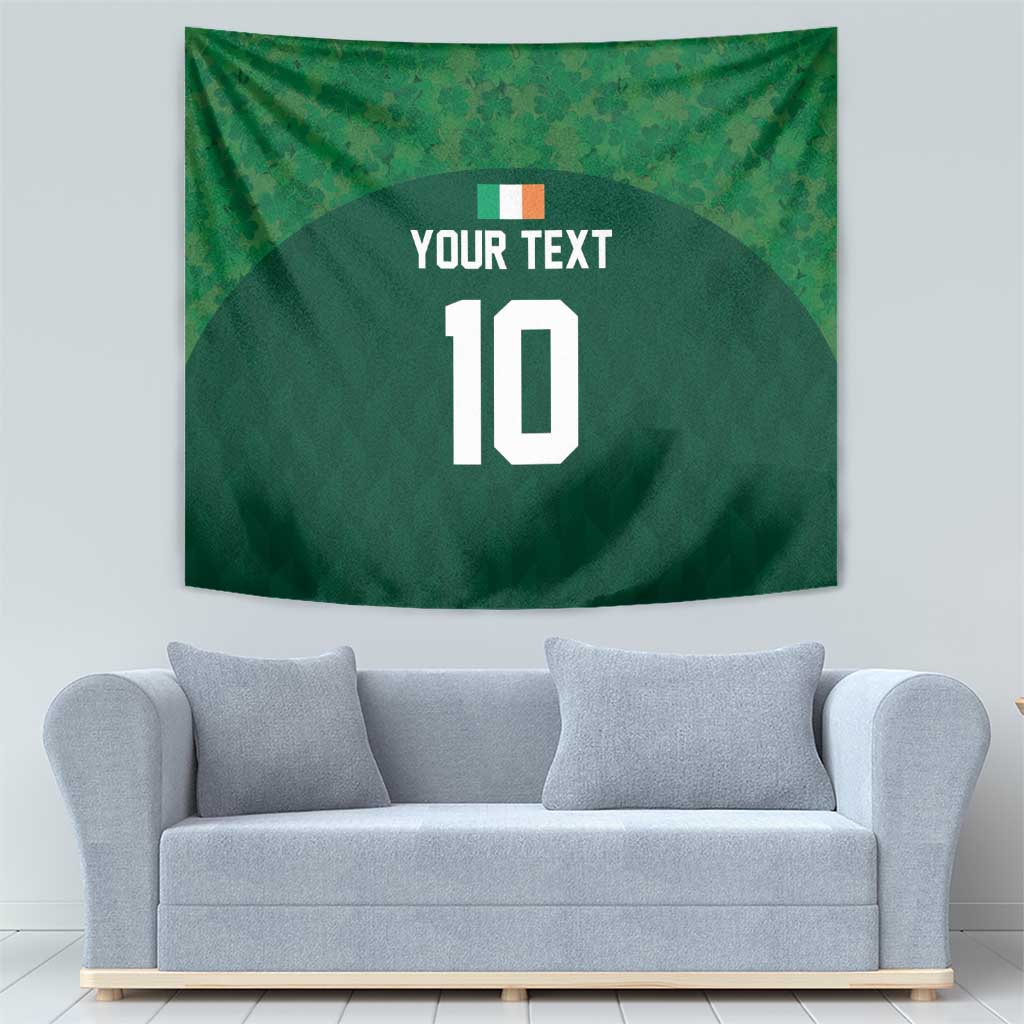 Custom Ireland Rugby Go Shamrocks Tapestry - Wonder Print Shop