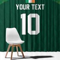 Custom Ireland Rugby Go Shamrocks Window Curtain - Wonder Print Shop