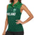 Custom Ireland Rugby Go Shamrocks Women Sleeveless Polo Shirt - Wonder Print Shop