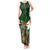 Personalized South Africa Versus Ireland Rugby Tank Maxi Dress The Springbok Mascot and Celtic Cross Together - Wonder Print Shop