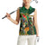 Personalized South Africa Versus Ireland Rugby Women Sleeveless Polo Shirt The Springbok Mascot and Celtic Cross Together - Wonder Print Shop