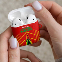 Guyana Cricket Amazon Warriors AirPods Case Green Red Gold Glory - Wonder Print Shop