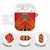 Guyana Cricket Amazon Warriors AirPods Case Green Red Gold Glory - Wonder Print Shop