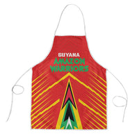Guyana Cricket Amazon Warriors Apron Green Red Gold Glory - Wonder Print Shop