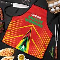 Guyana Cricket Amazon Warriors Apron Green Red Gold Glory - Wonder Print Shop