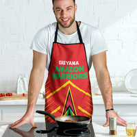 Guyana Cricket Amazon Warriors Apron Green Red Gold Glory - Wonder Print Shop