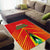 Guyana Cricket Amazon Warriors Area Rug Green Red Gold Glory - Wonder Print Shop