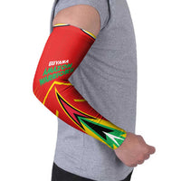 Guyana Cricket Amazon Warriors Arm Sleeves Green Red Gold Glory - Wonder Print Shop