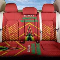 Guyana Cricket Amazon Warriors Back Car Seat Cover Green Red Gold Glory - Wonder Print Shop