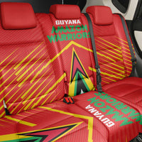 Guyana Cricket Amazon Warriors Back Car Seat Cover Green Red Gold Glory - Wonder Print Shop