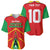 Custom Guyana Cricket Amazon Warriors Baseball Jersey Green Red Gold Glory - Wonder Print Shop
