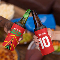 Custom Guyana Cricket Amazon Warriors 4 in 1 Can Cooler Tumbler Green Red Gold Glory - Wonder Print Shop