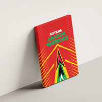 Guyana Cricket Amazon Warriors Canvas Wall Art Green Red Gold Glory - Wonder Print Shop