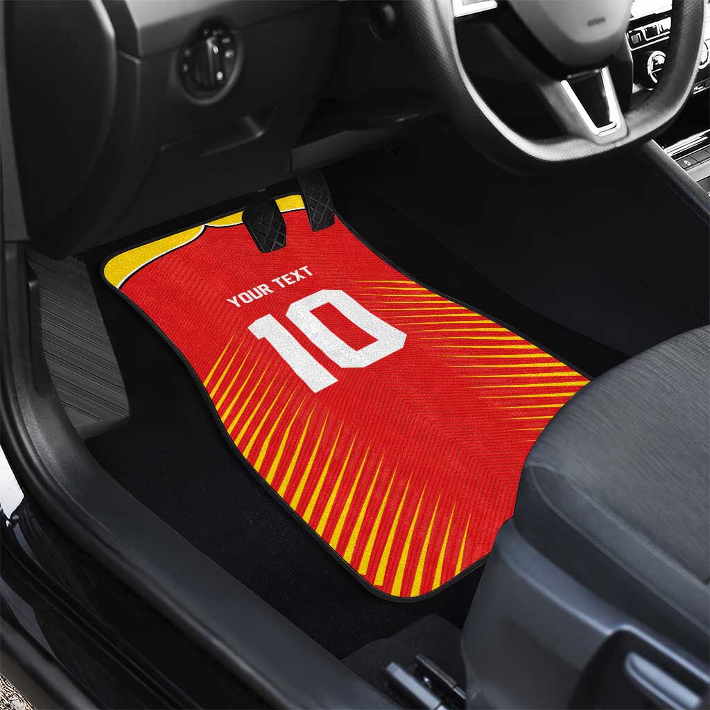 Guyana Cricket Amazon Warriors Car Mats Green Red Gold Glory - Wonder Print Shop