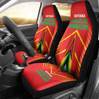 Guyana Cricket Amazon Warriors Car Seat Cover Green Red Gold Glory - Wonder Print Shop