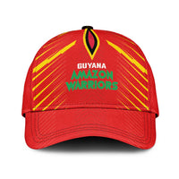 Guyana Cricket Amazon Warriors Classic Cap Green Red Gold Glory - Wonder Print Shop