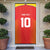 Guyana Cricket Amazon Warriors Door Cover Green Red Gold Glory - Wonder Print Shop