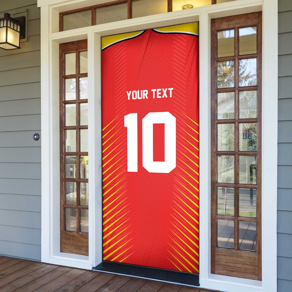 Guyana Cricket Amazon Warriors Door Cover Green Red Gold Glory - Wonder Print Shop