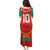 Custom Guyana Cricket Amazon Warriors Family Matching Puletasi and Hawaiian Shirt Green Red Gold Glory - Wonder Print Shop