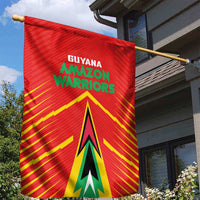 Guyana Cricket Amazon Warriors Garden Flag Green Red Gold Glory - Wonder Print Shop