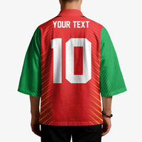 Custom Guyana Cricket Amazon Warriors Kimono Green Red Gold Glory - Wonder Print Shop