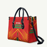 Guyana Cricket Amazon Warriors Leather Bag Green Red Gold Glory - Wonder Print Shop