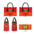 Guyana Cricket Amazon Warriors Leather Bag Green Red Gold Glory - Wonder Print Shop