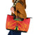 Guyana Cricket Amazon Warriors Leather Tote Bag Green Red Gold Glory - Wonder Print Shop