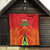 Guyana Cricket Amazon Warriors Quilt Green Red Gold Glory - Wonder Print Shop