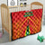 Guyana Cricket Amazon Warriors Quilt Green Red Gold Glory - Wonder Print Shop