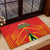 Guyana Cricket Amazon Warriors Rubber Doormat Green Red Gold Glory - Wonder Print Shop