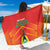 Guyana Cricket Amazon Warriors Sarong Green Red Gold Glory - Wonder Print Shop