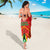 Guyana Cricket Amazon Warriors Sarong Green Red Gold Glory - Wonder Print Shop