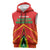 Custom Guyana Cricket Amazon Warriors Sleeveless Hoodie Green Red Gold Glory - Wonder Print Shop