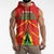 Custom Guyana Cricket Amazon Warriors Sleeveless Zip Hoodie Green Red Gold Glory - Wonder Print Shop