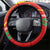 Guyana Cricket Amazon Warriors Steering Wheel Cover Green Red Gold Glory - Wonder Print Shop