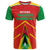 Custom Guyana Cricket Amazon Warriors T Shirt Green Red Gold Glory - Wonder Print Shop