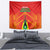 Guyana Cricket Amazon Warriors Tapestry Green Red Gold Glory - Wonder Print Shop