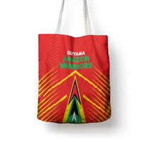 Guyana Cricket Amazon Warriors Tote Bag Green Red Gold Glory - Wonder Print Shop