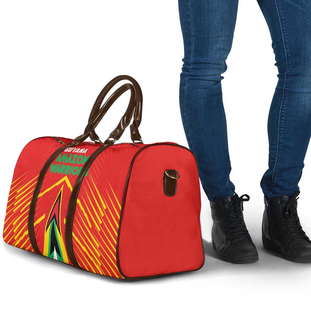 Guyana Cricket Amazon Warriors Travel Bag Green Red Gold Glory - Wonder Print Shop